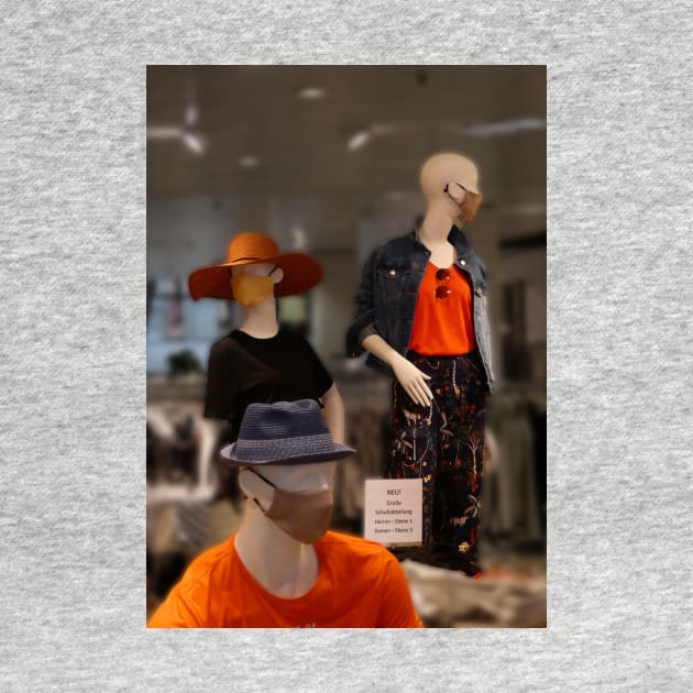 Even the Mannequins are distancing. by JonDelorme
